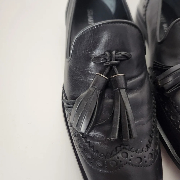 Stuart Weitzman | Boything Lava Brushed Calf Leather Loafers - Size 6 - Picture 8 of 15